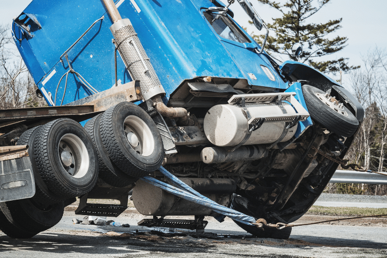 Truck Accidents Caused by Driver Fatigue