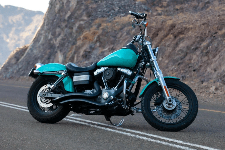 Blue Motorcycle